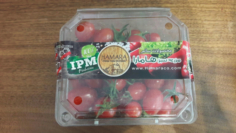 گوجه چری قرمز IPM 100% – مزرعه سبز هامارا – 300 گرمی