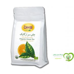 چای سبزبا برگ پرتقال ارگانیک زوبین